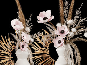 flowerpot set09 3D मॉडल