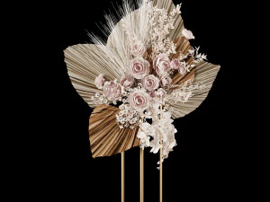 植木鉢セット11 3Dモデル