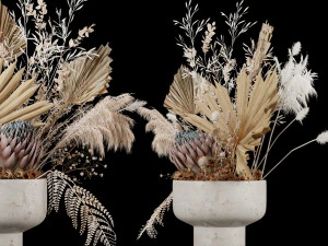 flowerpot set12 3D Model