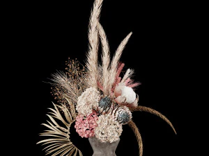 植木鉢セット14 3Dモデル