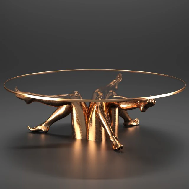 イサドラテーブル 3Dモデル .c4d .max .obj .3ds .fbx .stl .blend 