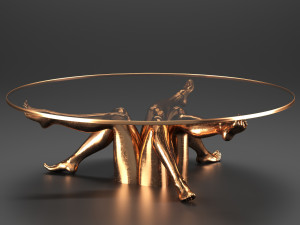 isadora table 3Dモデル