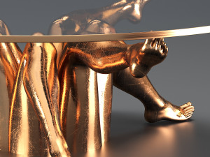 isadora table Modèle 3D