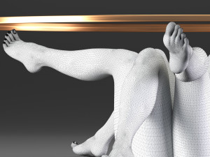 isadora table Modèle 3D