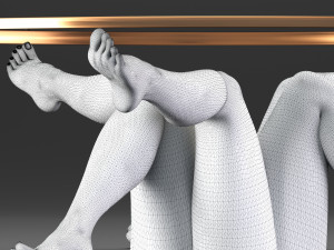 isadora table Modèle 3D