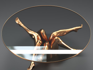 isadora table Modèle 3D