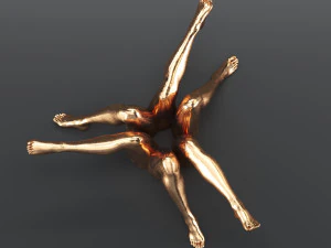 イサドラテーブル 3Dモデル