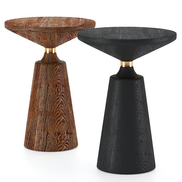 nicole side table Model 3D .c4d .max .obj .3ds .fbx .stl .blend 
