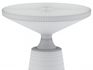 nicole side table Model 3D