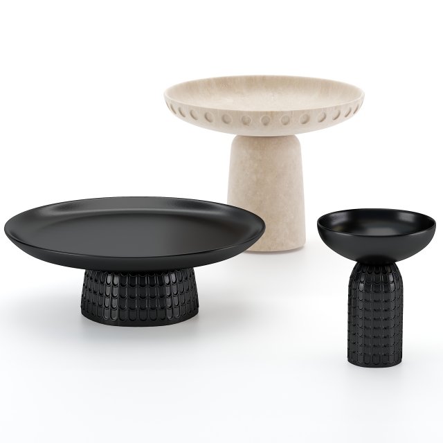 nerabowl table 3D Model .c4d .max .obj .3ds .fbx .stl .blend 