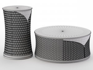 vogue coffee tables 3D Model