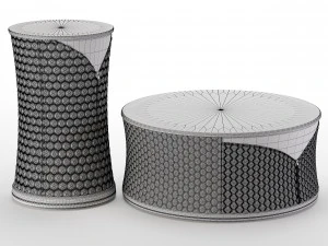 vogue coffee tables 3D Model