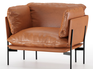cloud lounge chair Modelo 3D