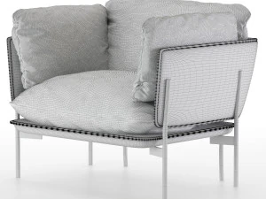 cloud lounge chair 3D Model