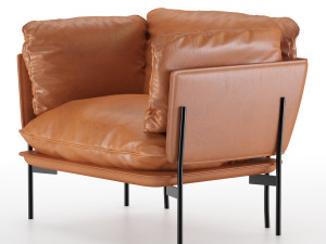 cloud lounge chair Modelo 3D