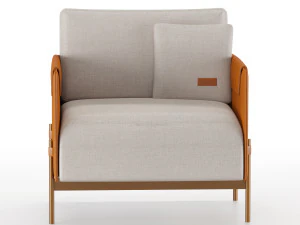aston martin armchair 3D Model