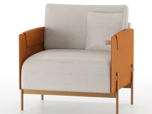 aston martin armchair 3D Model