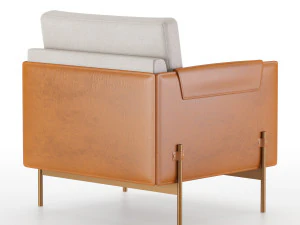 aston martin armchair 3D Model