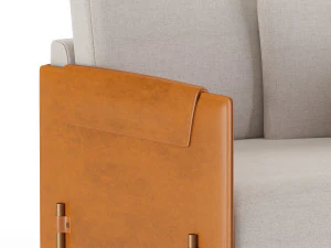 aston martin armchair 3D Model