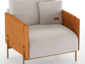 aston martin armchair 3D Model