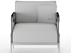 aston martin armchair 3D-Modell