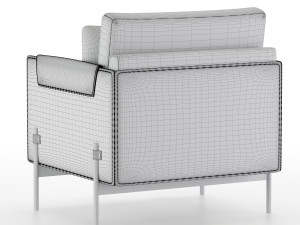 aston martin armchair 3D-Modell