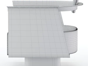 Boston-Sessel 3D Modell