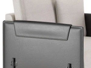 aston armchair black 3D Model