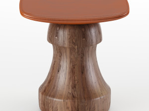 tabouret mat chair Modelo 3D