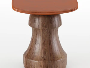 tabouret mat chair 3D Model