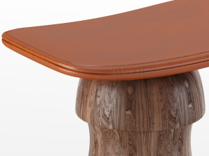 tabouret mat chair Modelo 3D