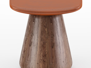tabouret mat chair Modelo 3D
