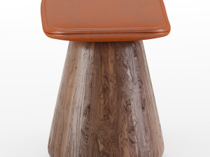 tabouret mat chair Modelo 3D