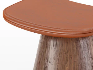 tabouret mat chair 3D Model