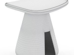 tabouret mat chair Modelo 3D