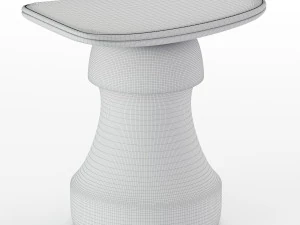 tabouret mat chair 3D Model