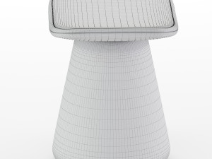 tabouret mat chair Modelo 3D