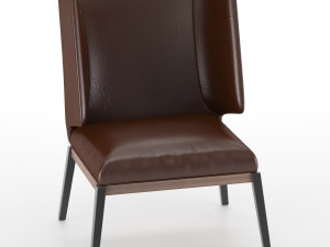 arflex armchair black 3D Model