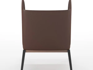 arflex armchair black 3D Model