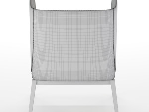 arflex armchair black 3D Model