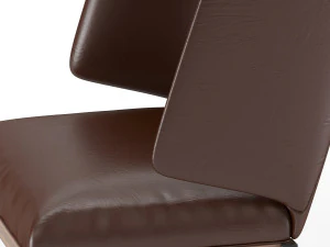 arflex armchair black 3D Model