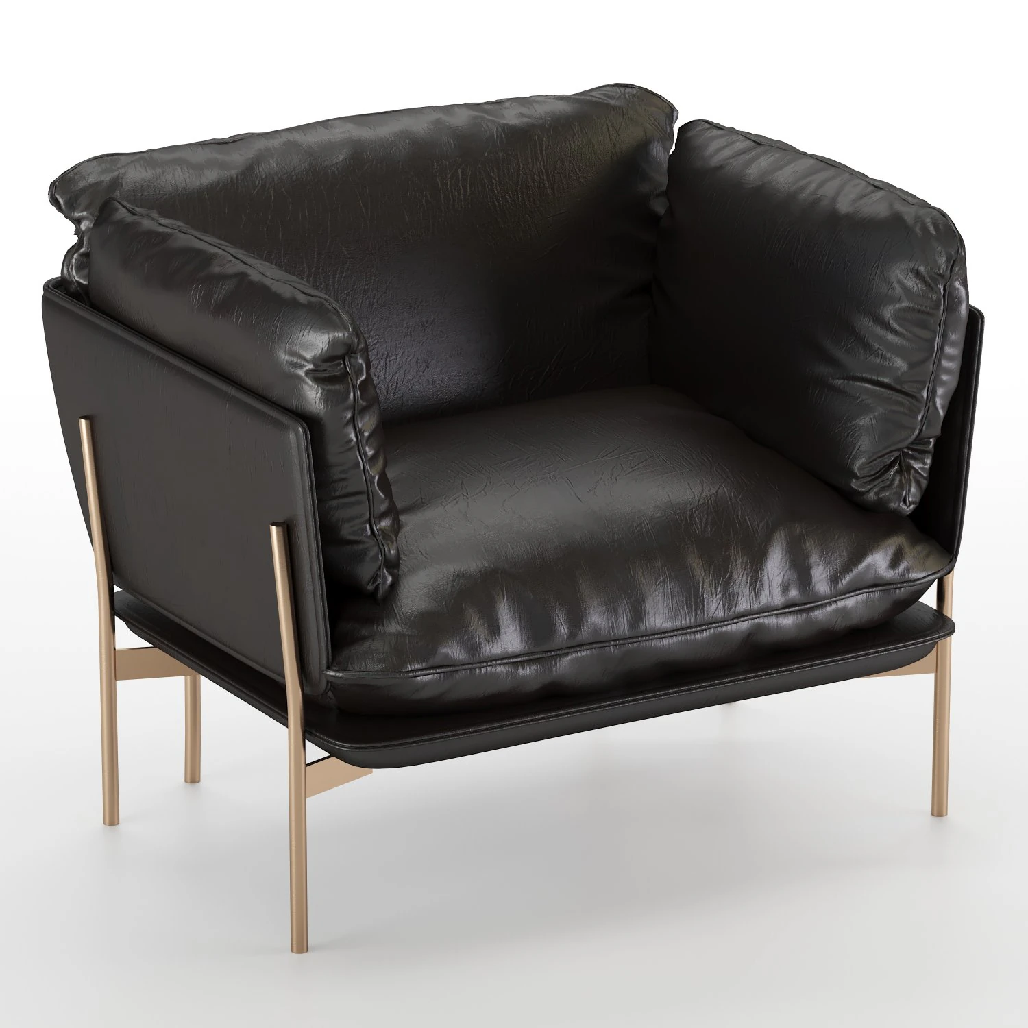 cloud lounge chair 3D Model .c4d .max .obj .3ds .fbx .stl .blend 