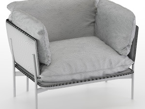 cloud lounge chair 3Dモデル