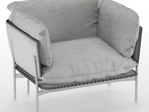 cloud lounge chair 3D Model