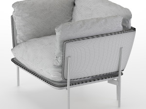cloud lounge chair 3Dモデル
