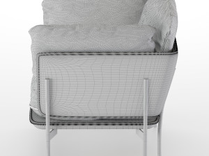 cloud lounge chair 3Dモデル