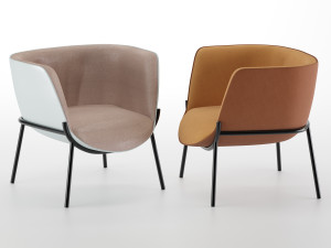 bombom armchair 3D Model
