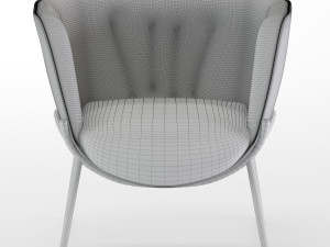 bombom armchair 3Dモデル