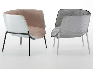 bombom armchair 3Dモデル