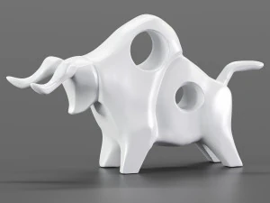 cowbull decor 3D Model